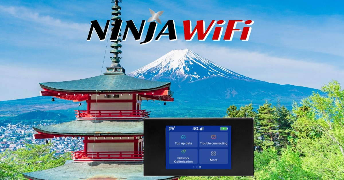 Japan Travel Business Wi Fi Stay Connected With NINJA WiFi